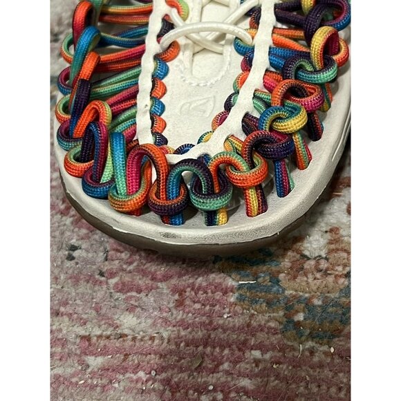 Keen Women’s Uneek Tie Dye Birch Sandals Shoes Size 9 - Picture 4 of 13